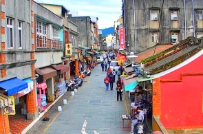 浦济路与和平路交汇处（概况）。 网络摄像头 桃园