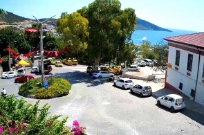 市中心。 Kalkan 网络摄像头