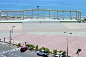 路堤景观。 视图 2. Aktau 网络摄像头