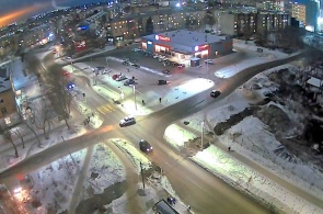 Golets 和 Zhdanov 的十字路口。科佩斯克在线网络摄像头