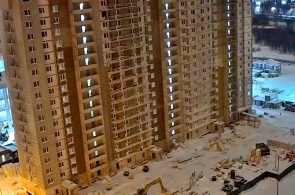 洛布尼亚市。 7 号楼. 摄像头 2. Lobnya 网络摄像头