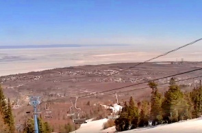 索博利纳亚山。从咖啡馆看到的景色，900 m。