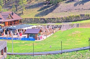 滑雪胜地。 坎波史密斯住宅。 网络摄像头 Bardonecchia