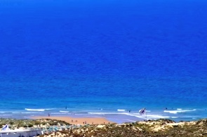 Praia da Fonte da Telha。角度 2. Costa da Caparica 网络摄像头