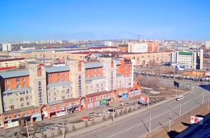 朱可夫和马斯连尼科夫的十字路口。 鄂木斯克 网络摄像头
